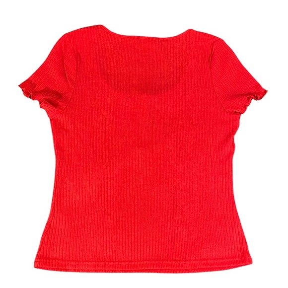 SHEIN Women’s Blouse Red Size Extra Large NWOT - Picture 2 of 10